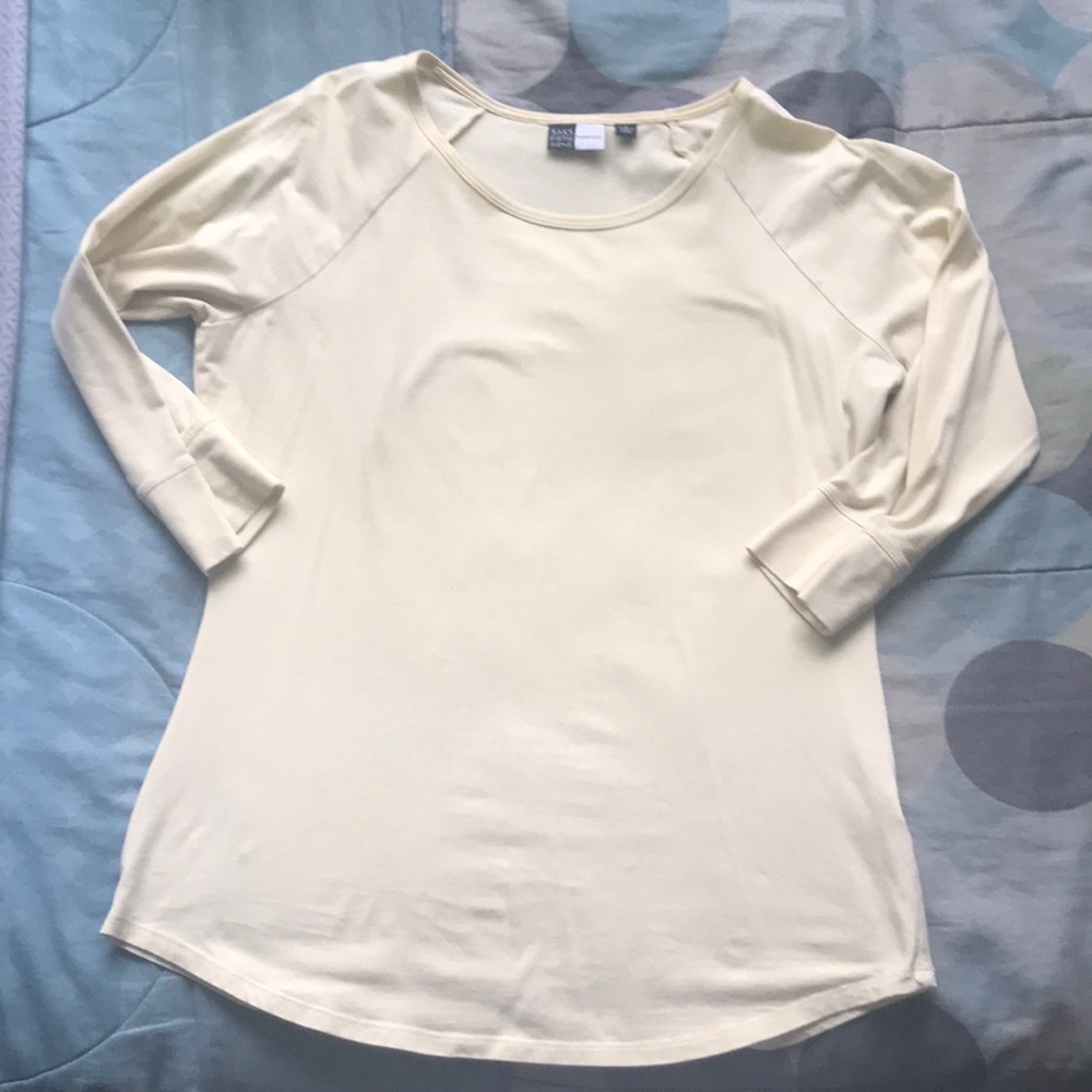 Yellow Half sleeve top